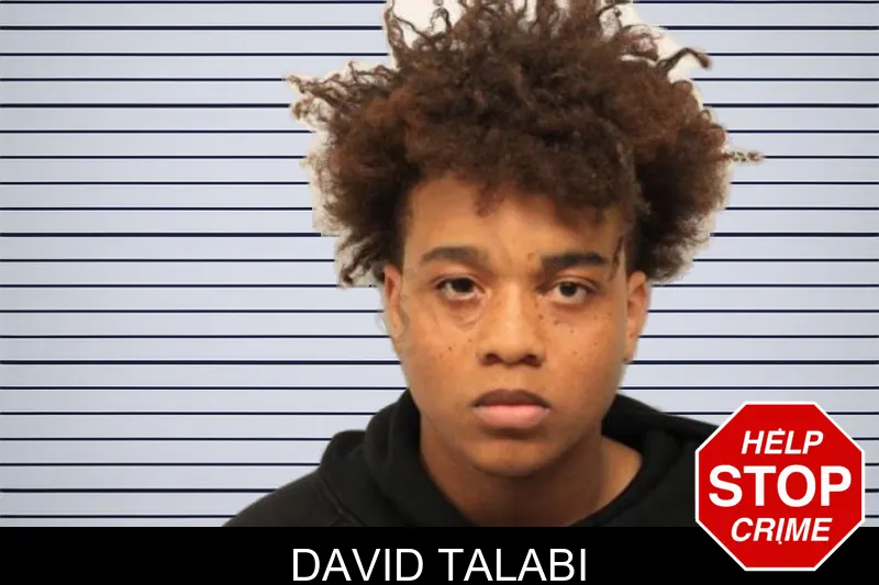 David Talabi mugshot