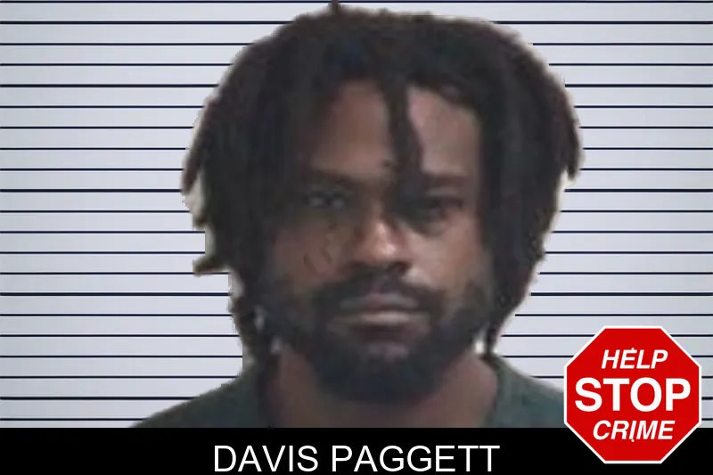 Davis Paggett mugshot