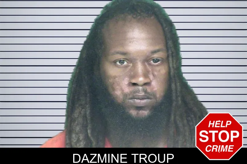 Dazmine Troup mugshot