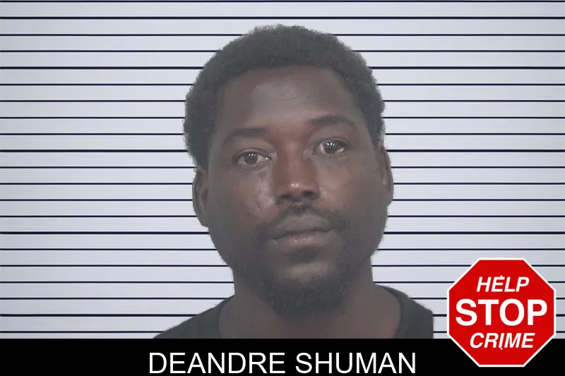 Deandre Shuman mugshot