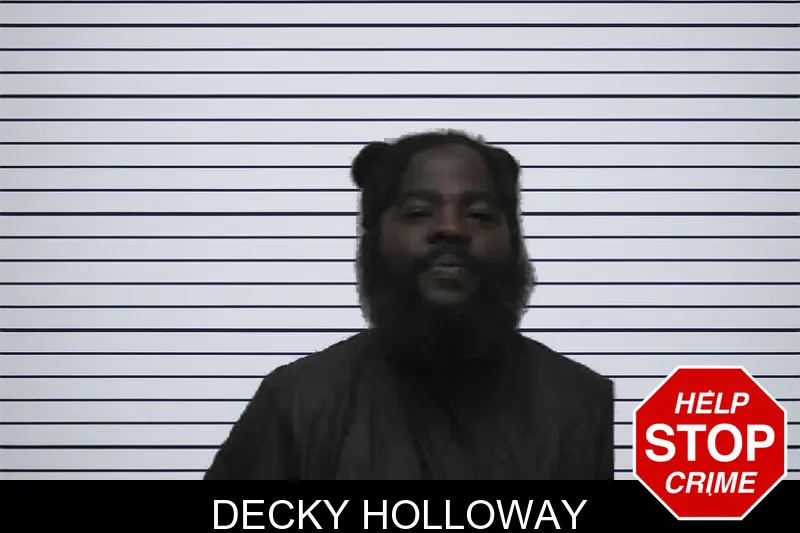 Decky Holloway mugshot