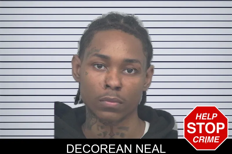 Decorean Neal mugshot