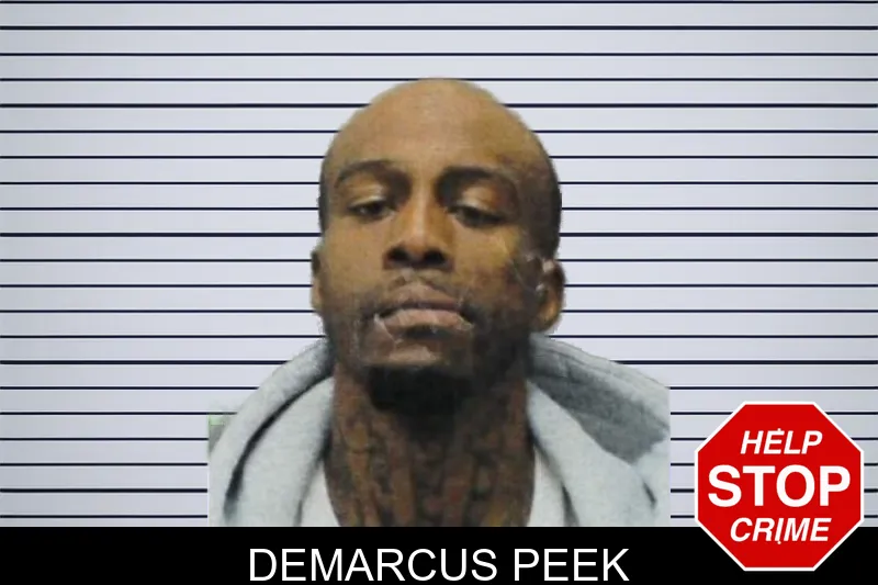 Demarcus Peek mugshot