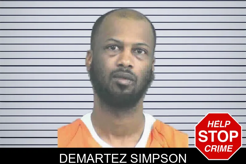 Demartez Simpson mugshot