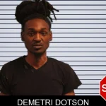 Demetri Dotson mugshot – Monroe County , Georgia Demetri Dotson mugshot
