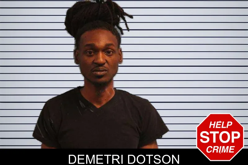 Demetri Dotson mugshot – Monroe County , Georgia Demetri Dotson mugshot