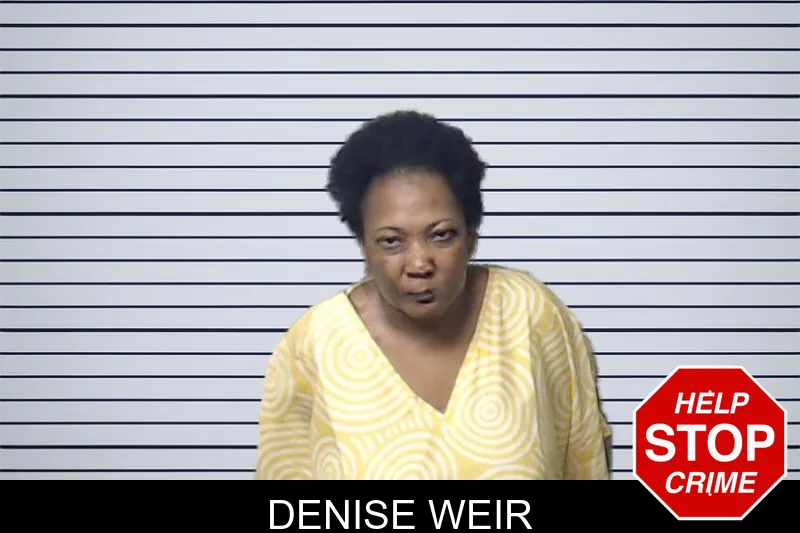 Denise Weir mugshot