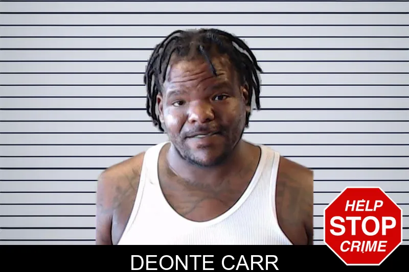 Deonte Carr mugshot – DeKalb County , Georgia Deonte Carr mugshot