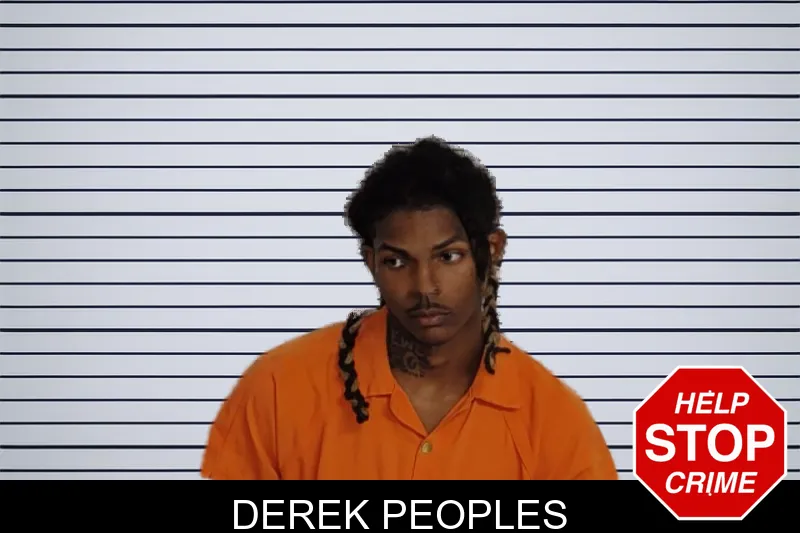 Derek Peoples mugshot