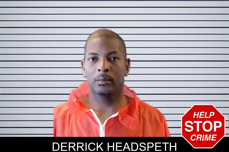 Derrick Headspeth mugshot