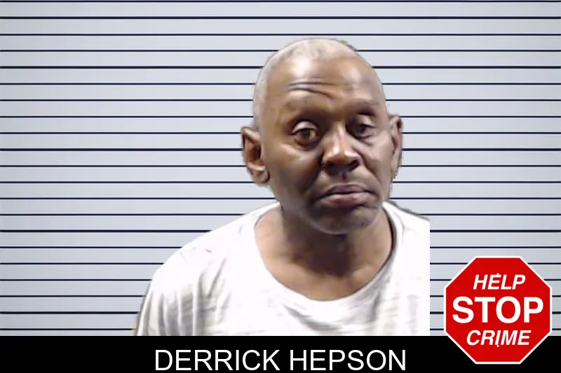 Derrick Hepson mugshot