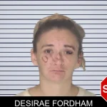 Desirae Fordham mugshot
