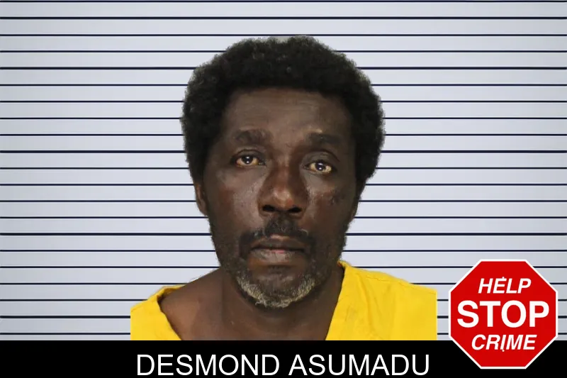 Desmond Asumadu mugshot