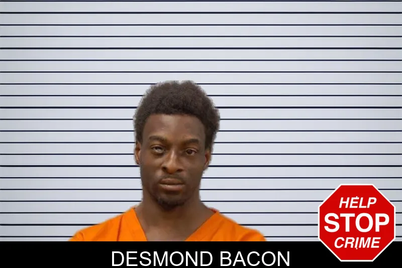 Desmond Bacon mugshot