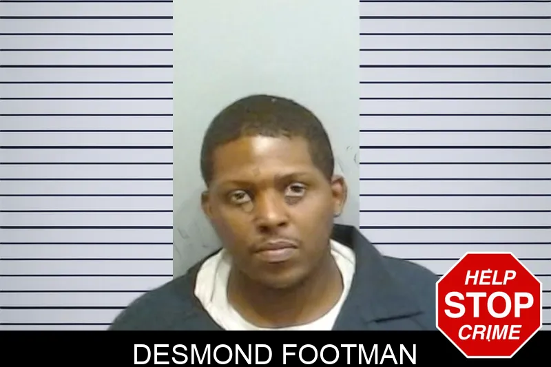 Desmond Footman mugshot