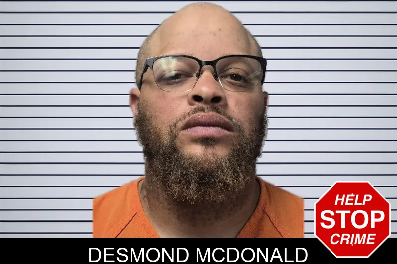 Desmond McDonald mugshot – Dade County , Georgia Desmond McDonald mugshot