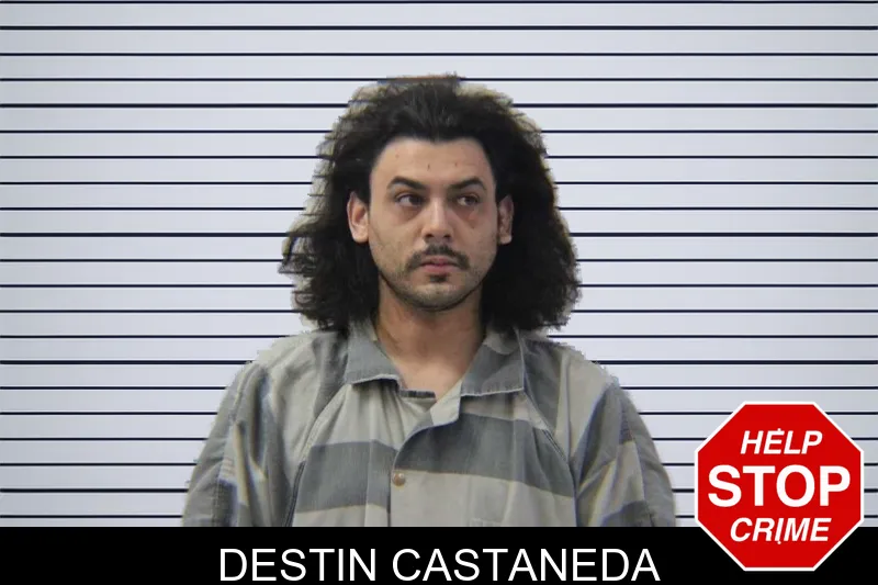 Destin Castaneda mugshot