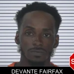 Devante Fairfax mugshot
