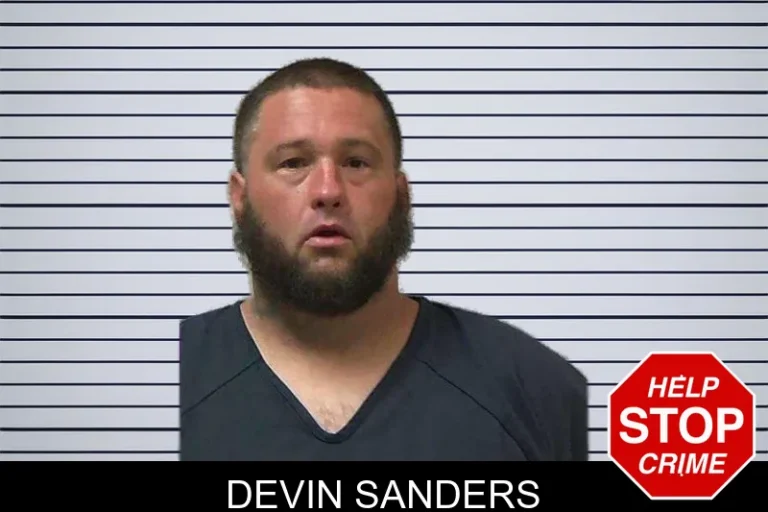 Devin Sanders mugshot – Gilmer County , Georgia Devin Sanders
