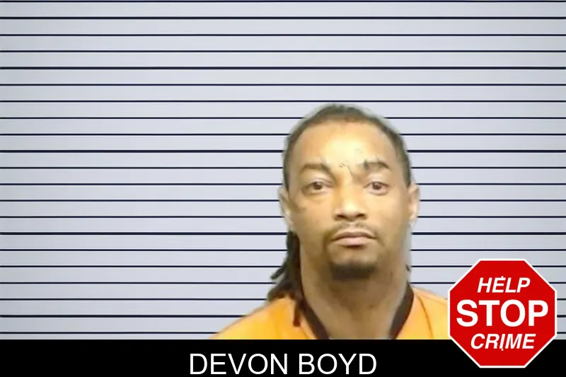 Devon Boyd mugshot