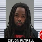 Devon Futrell mugshot – Baldwin County , Georgia Devon Futrell mugshot