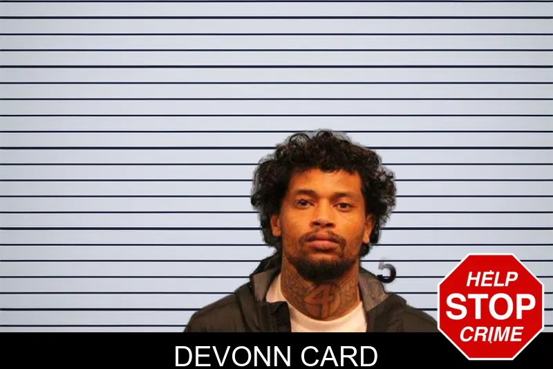 Devonn Card mugshot – Monroe County , Georgia Devonn Card mugshot