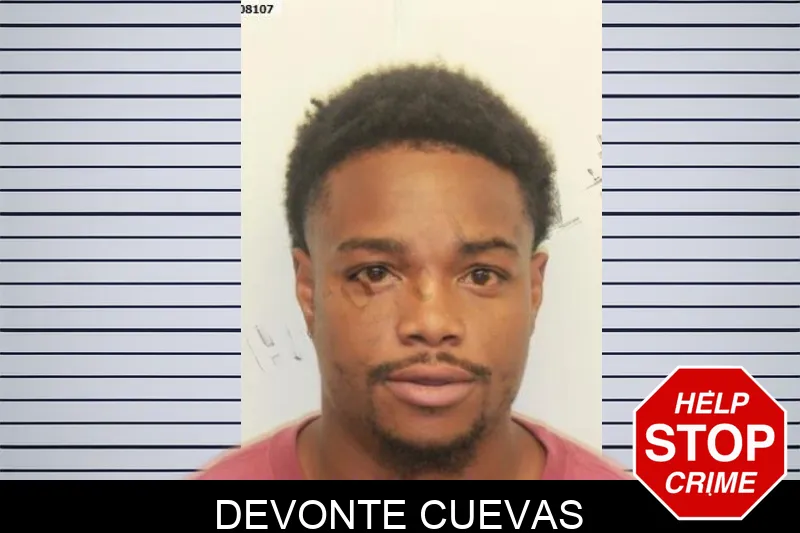 Devonte Cuevas mugshot