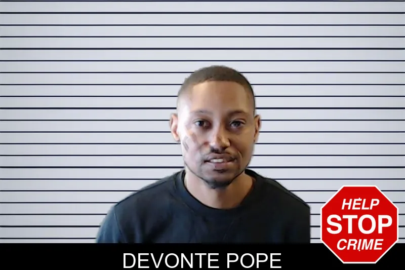 Devonte Pope mugshot – DeKalb County , Georgia Devonte Pope mugshot