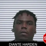 Diante Harden mugshot
