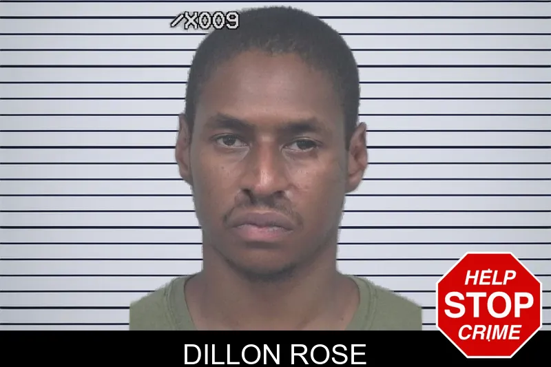 Dillon Rose mugshot