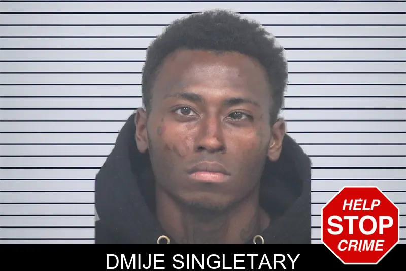Dmije Singletary mugshot