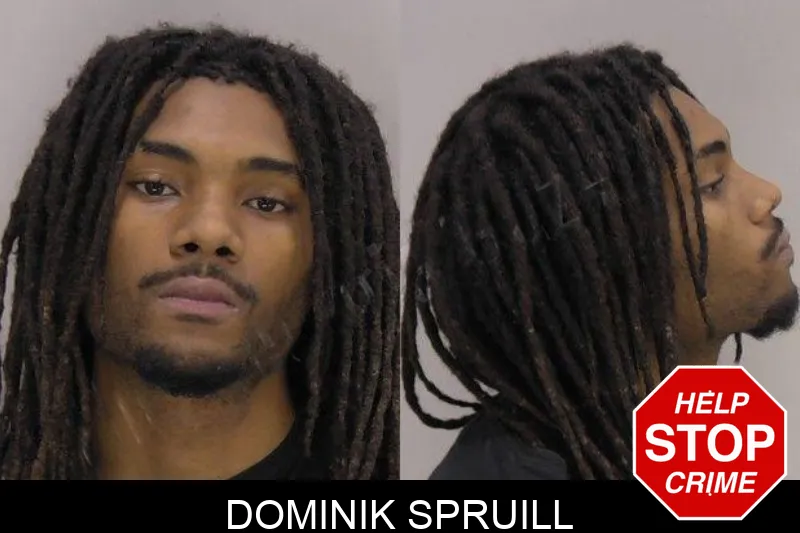 Dominik Spruill mugshot