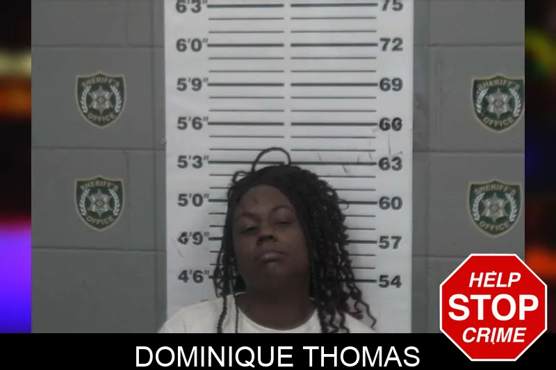 Dominique Thomas mugshot