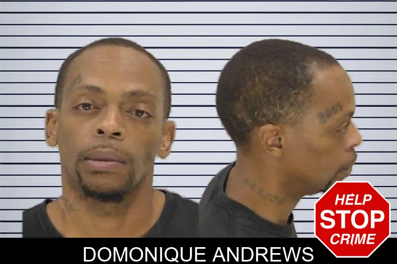 Domonique Andrews mugshot