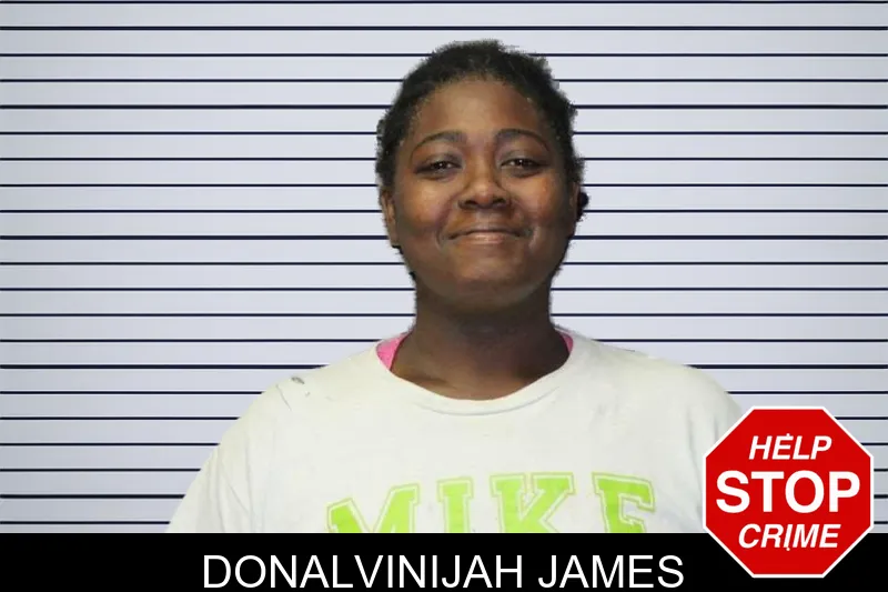 Donalvinijah James mugshot