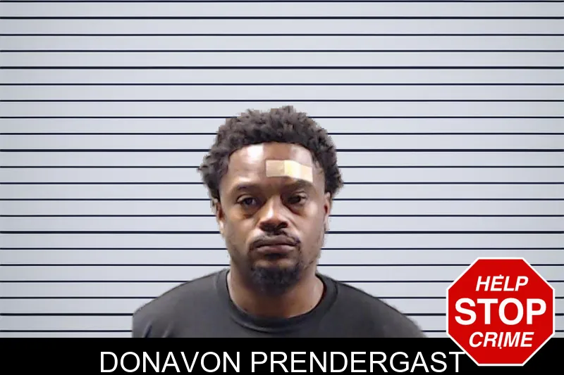Donavon Prendergast mugshot