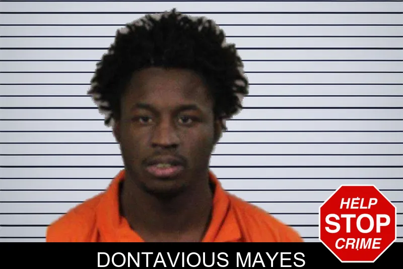 Dontavious Mayes mugshot – Lamar County , Georgia Dontavious Mayes mugshot