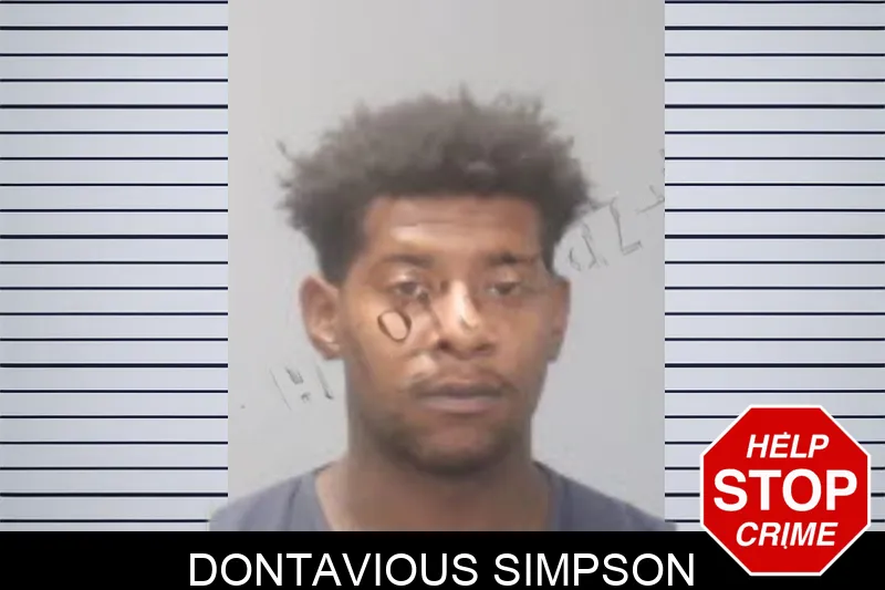Dontavious Simpson mugshot