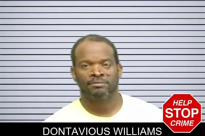 Dontavious Williams mugshot