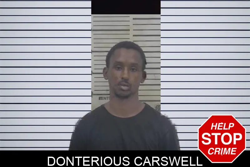 Donterious Carswell mugshot