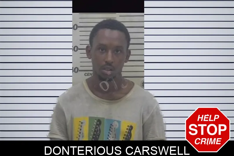 Donterious Carswell mugshot
