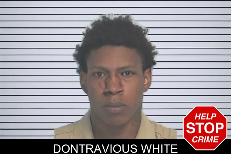 Dontravious White mugshot