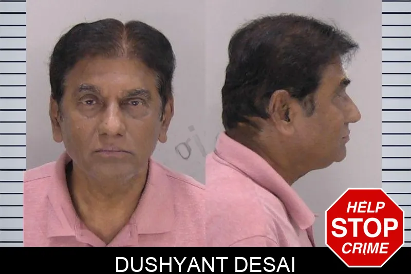 Dushyant Desai mugshot