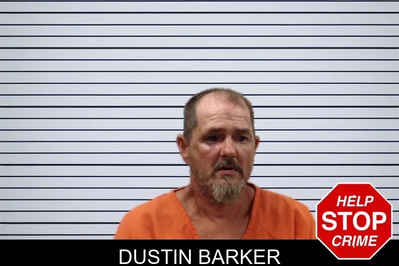 Dustin Barker mugshot