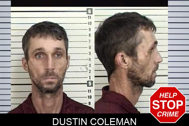 Dustin Coleman mugshot