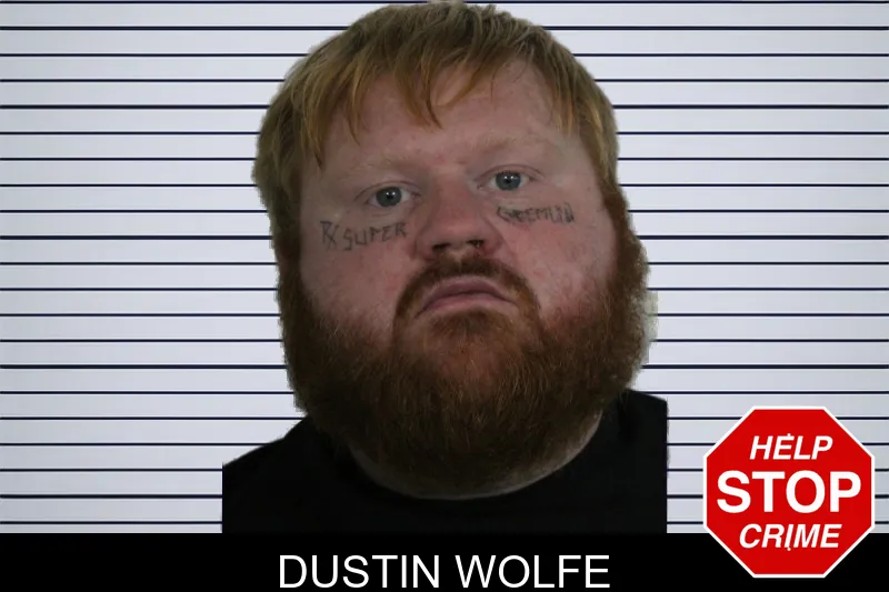 Dustin Wolfe mugshot – Floyd County , Georgia Dustin Wolfe mugshot