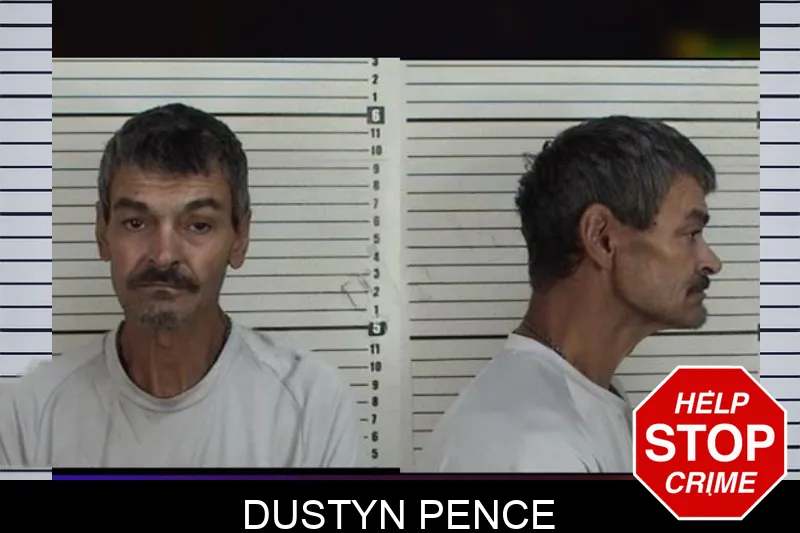 Dustyn Pence mugshot