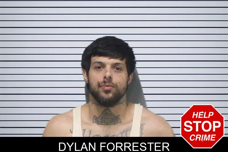 Dylan Forrester mugshot