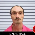 Dylan Hall mugshot