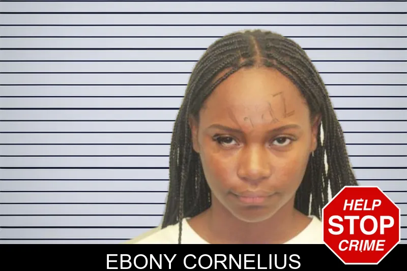 Ebony Cornelius mugshot